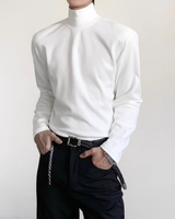 【1.14新作】モードシルエットタートルネックカットソー mf3634