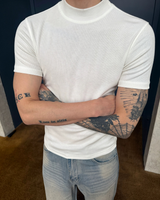 【4.27新作】スリムフィットハイネックTシャツ mf3703