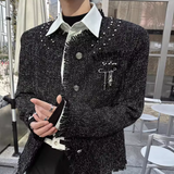 【2.18新作】フリンジモードツイードジャケット mf3670