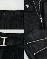 ジップモードドレープデニムパンツ mf3696