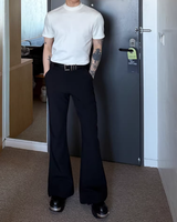 【4.6新作】ハイネックコリアンモードTシャツ mf3691