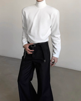 【1.14新作】モードシルエットタートルネックカットソー mf3634