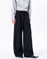 【3.4新作】シャインモードルーズスラックス mf3675