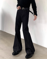 【11.24新作】モードデニムフレアパンツ mf3586