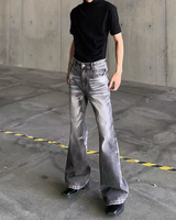 MODEFREAKの【7.22新作】モードウォッシュドフレアデニムパンツ mf3798の画像