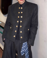 【10.29新作】ヨーロピアンラグジュアリーウールジャケット mf3569