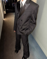 【10.31新作】サテンカラーモードクラシカルジャケット mf3571