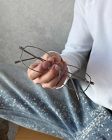 【2.4新作】スクエアフレームコリアングラス mf3654