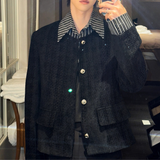 MODEFREAKのカラーデザインツイードジャケット mf3533の画像