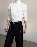 【1.14新作】モードシルエットタートルネックカットソー mf3634