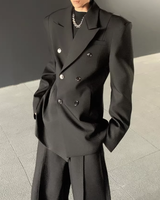 Mode Silhouette Black Jacket mf3604