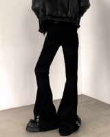 【1.14新作】ホイールエッジモードフレアデニムパンツ mf3615