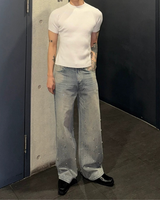 Korean layered monotone cut and sew mf3662