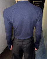 【11.5新作】ハイネックジップアップカットソー mf3573