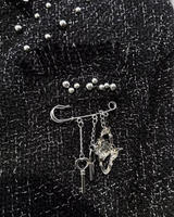 【2.18新作】フリンジモードツイードジャケット mf3670