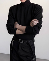 【1.14新作】モードシルエットタートルネックカットソー mf3634