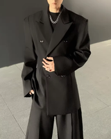 Mode Silhouette Black Jacket mf3604