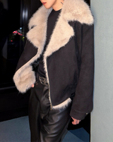 【11.24新作】モードファーショートジャケット mf3588