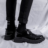 MODEFREAKのコリアンエナメルダッドシューズ mf2526の画像