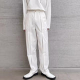 MODEFREAKのセンタープリーツラインパンツ mf2546の画像