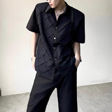 MODEFREAKのダイヤプリーツモードシャツ mf3390の画像