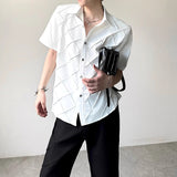 MODEFREAKのダイヤプリーツモードシャツ mf3390の画像