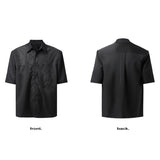 MODEFREAKのフラワーシャドウモードシャツ mf3391の画像
