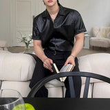 MODEFREAKのモードレザーシャツ mf3394の画像