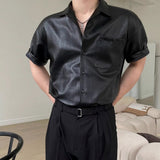 MODEFREAKのモードレザーシャツ mf3394の画像