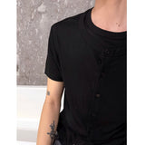 MODEFREAKのカーディガンデザインレイヤードTシャツ mf3406の画像