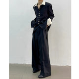 MODEFREAKのクラシカルバイカラージャケット mf2769の画像