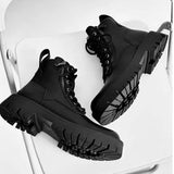 MODEFREAKのジップアップレザーマーティンブーツ mf2770の画像