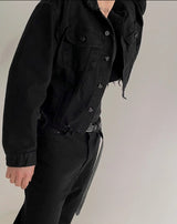 ダメージデニムジャケット mf2804