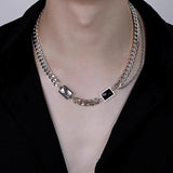 MODEFREAKのバイカラービジューネックレス mf2817の画像