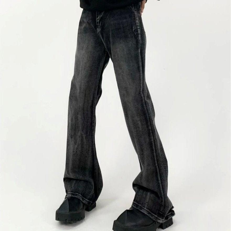 [JEMUT]★25SS★韓国人気★ARIZONA FLARE DENIM PANTS JEMUT】25SS☆ Arizona Flare Denim Pants (Jemut/デニム
