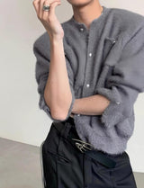 MODEFREAKのソフトルーズデザインカーディガン mf3129の画像