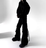 MODEFREAKのバックルデザインモードパンツ mf3247の画像