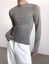 MODEFREAKのコリアンモードテーラードカットソー mf3248の画像