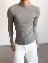 MODEFREAKのコリアンモードテーラードカットソー mf3248の画像