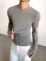 MODEFREAKのコリアンモードテーラードカットソー mf3248の画像