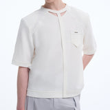 MODEFREAKのスリットネックモードカットソー mf2617の画像