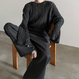 ルーズクラウドモードニット mf3006