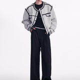 MODEFREAKのモノトーンバイカラーカーディガン mf3500の画像