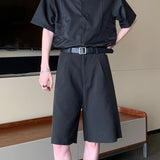 MODEFREAKのブラックモードハーフパンツ mf2660の画像5