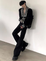 MODEFREAKのモードスプリットラインフレアスラックス mf3134の画像