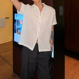 MODEFREAKのモードジップアップメッシュシャツ mf3278の画像