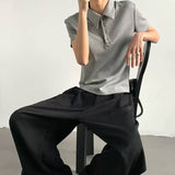 MODEFREAKのモードTシャツテクスチャーカラートップス mf3258の画像