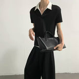 MODEFREAKのモードTシャツテクスチャーカラートップス mf3258の画像