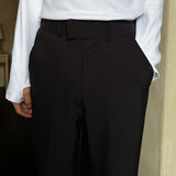 MODEFREAKのハイウエストクラシカルモードスラックス mf3515の画像