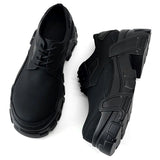 MODEFREAKのスタイリッシュレザースニーカー mf2737の画像